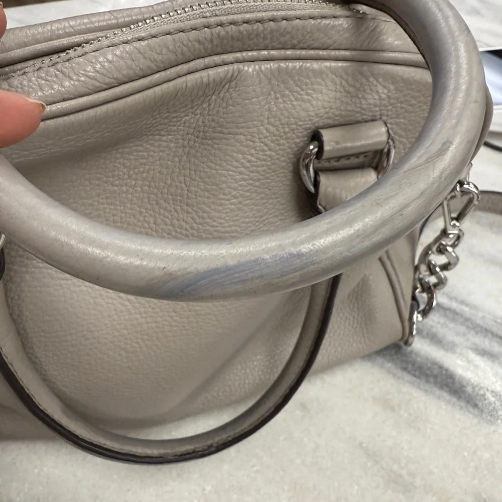 Michael Kors Florence Leather Crossbody Handbag